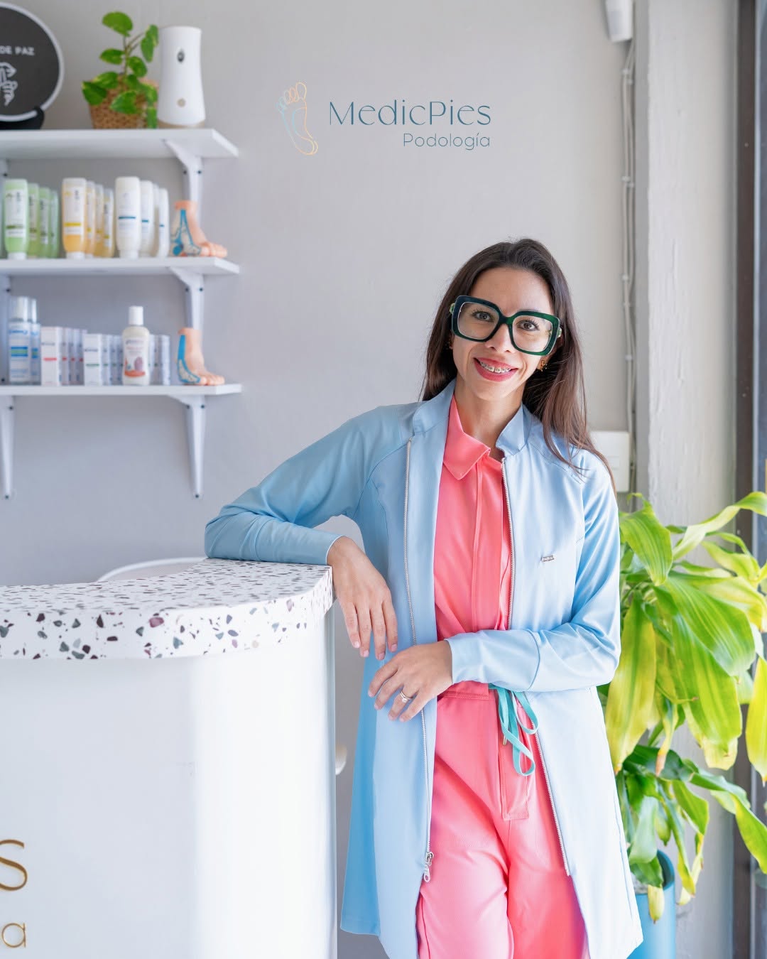 Podóloga Jaqueline en consulta PodalMed Guadalajara